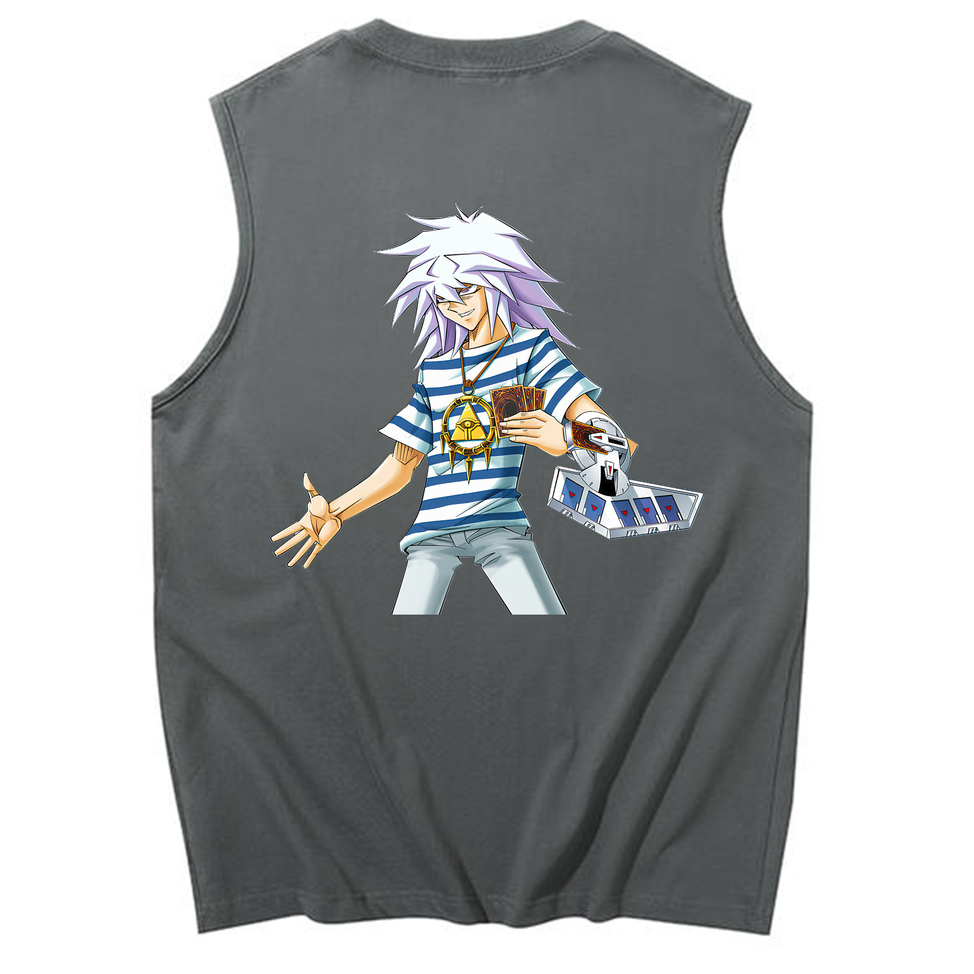 （画像用） 遊☆戯☆王 Yu-Gi-Oh! コットン100％タンクトップ（背面プリント）